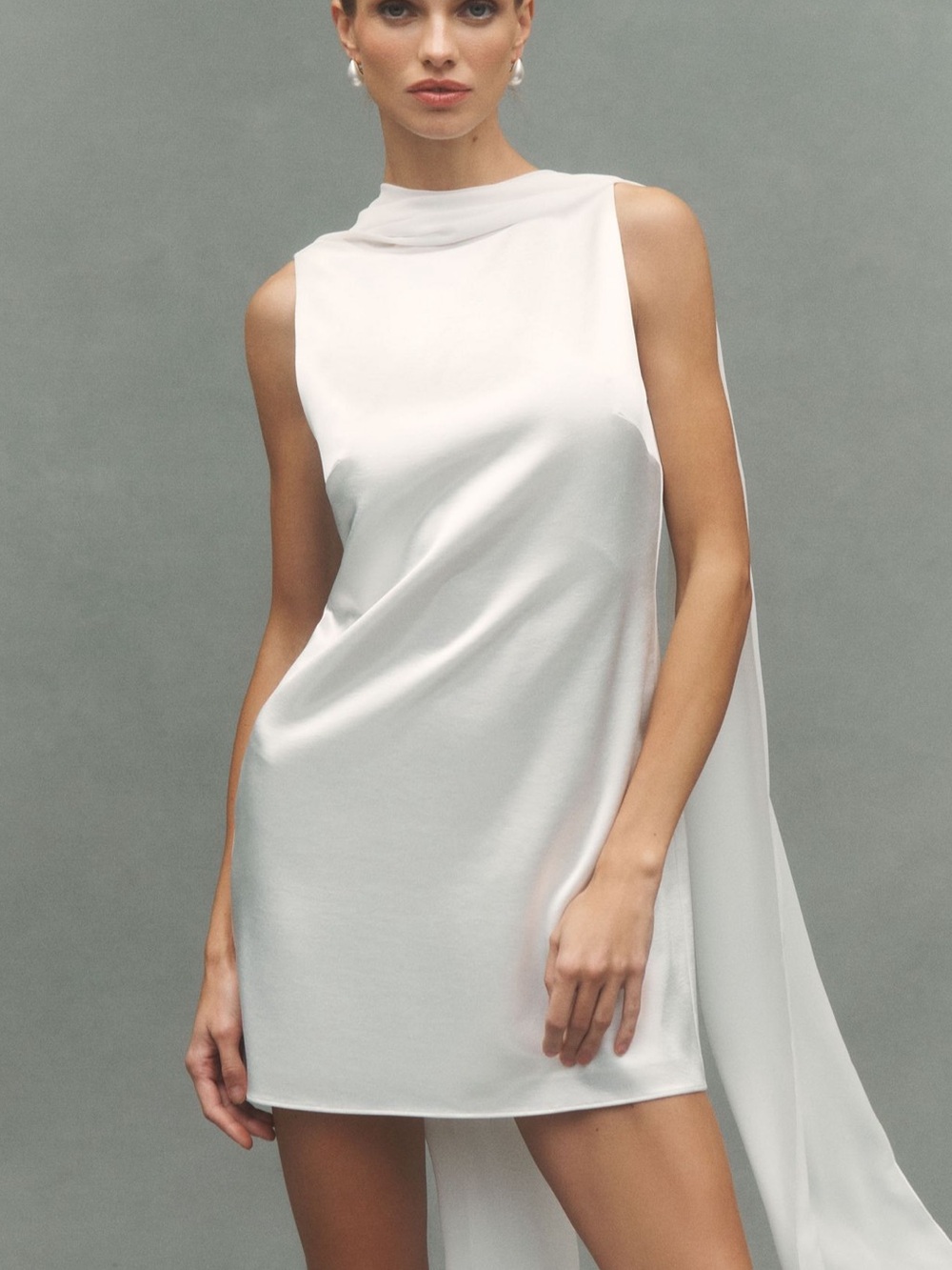 NWT White Mare Mare Scarf Dress from Anthropologie